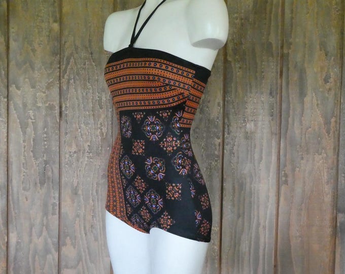 1980s Vintage Bathing Suit 1970s/'80s Styled in California for Jcpenney