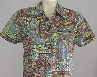 トップス special!!40s 50s vintage hawaiian shirt Women's Vintage Hawaiian Shirt / 1940s 50s Henden Aloha