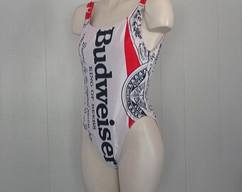vintage budweiser swimsuit