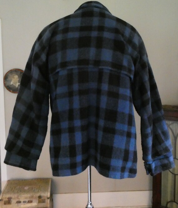 Vintage Buffalo Plaid Mackinaw Cruiser Jacket / 1… - image 3