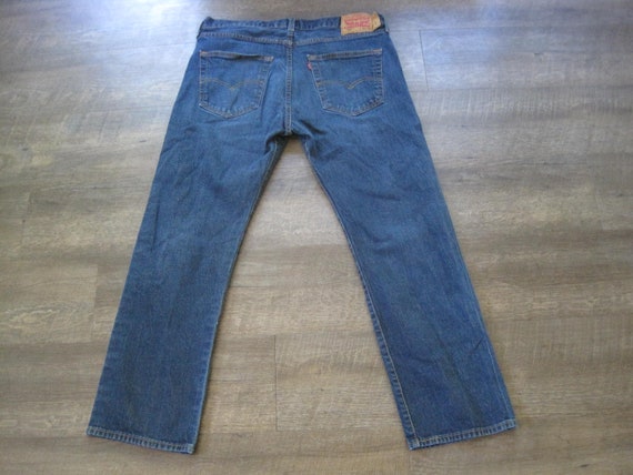 Levi's 501 Button Fly Jeans 36 x 30 Tag Vintage S… - image 5