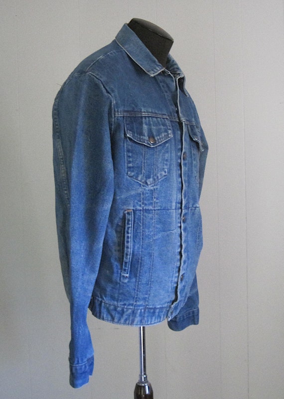 Vintage Key Imperial Denim Jacket / 1970s 80s Vin… - image 4