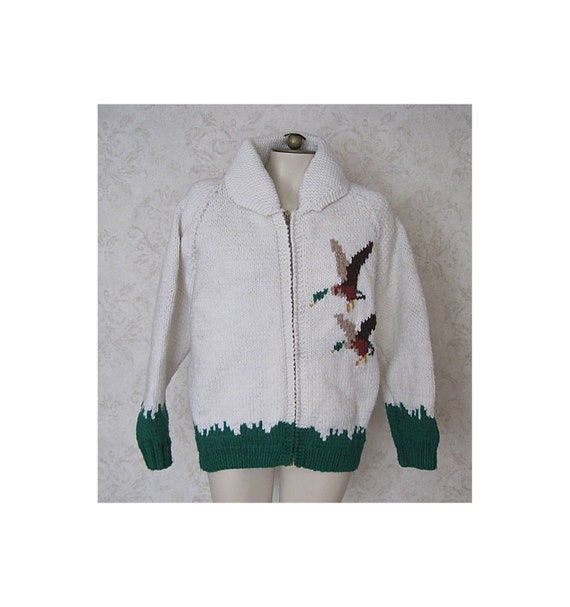 cowichan cardigan sweater