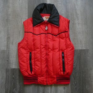 Vintage Comfy Down Vest - Etsy