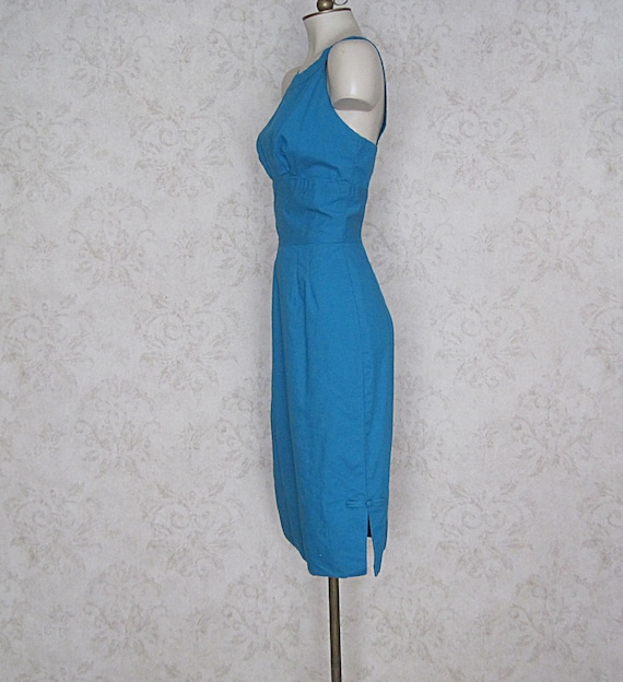 1950s Vintage Alfred Shaheen Dress / '50s Wiggle Dres… - Gem