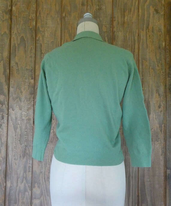 1950s Wool Pendleton Sweater - image 3