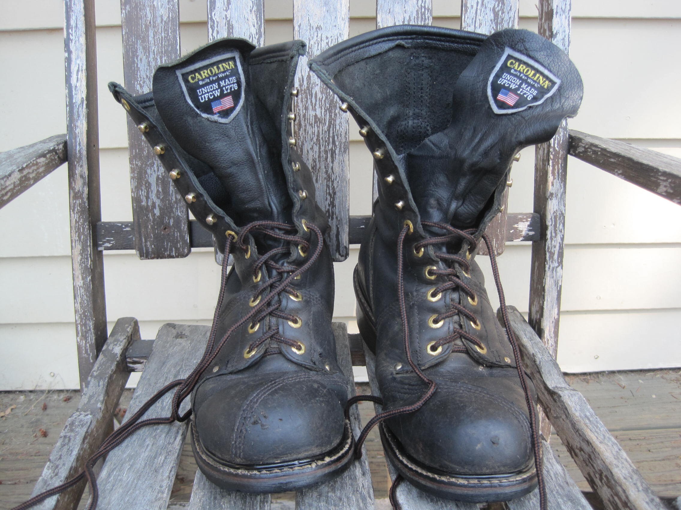 Carolina lineman deals boots