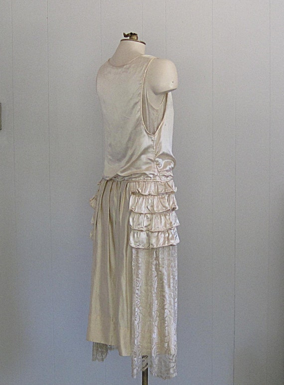 1920s Wedding Dress / Authentic Vintage '20s Ivor… - image 5