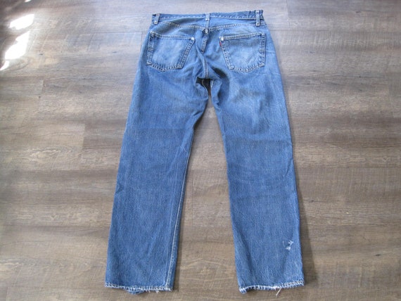 Vintage Levi's 501 Big E Redline Selvedge Jeans /… - image 4