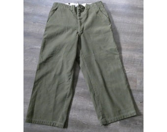 1940-50's Whipcord Trousers, SKYLINE Seattle USA, Men's Pants, 100