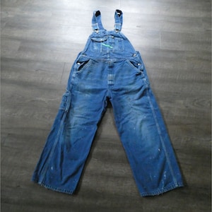 パンツ Vintage overalls Vintage Ikeda Denim Overalls XS W29: Cut off Bib Overalls - Etsy