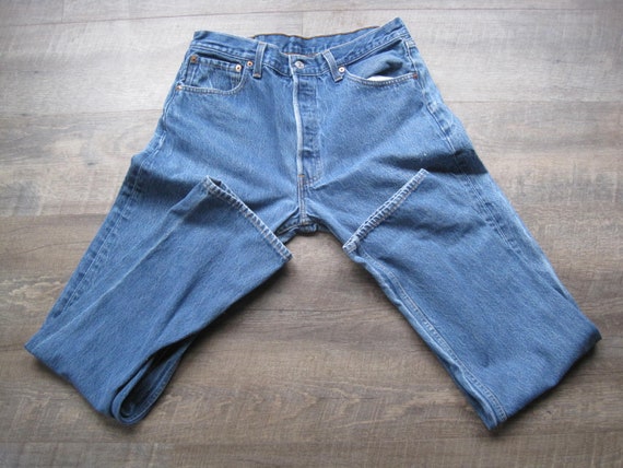 Vintage Levi's 501 Button Fly Jeans / Levis 501xx… - image 4