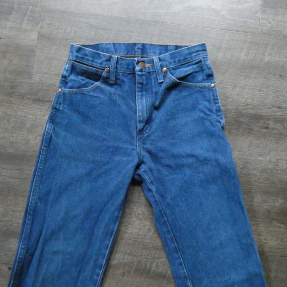 Vintage High Waist Wrangler Jeans / 80s 90s Denim… - image 2