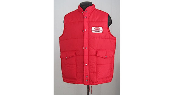 Vintage 80S Puffer Vest / 1970s '80s Vintage Quil… - image 1