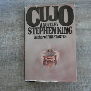 Stephen King Cujo First Edition Hardcover Book 1981 Viking