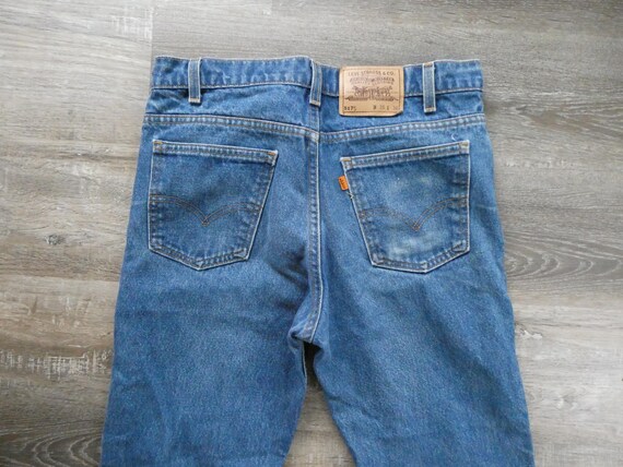 Vintage Levi's 517 Jeans: Orange Tab Boot Cut Den… - image 6