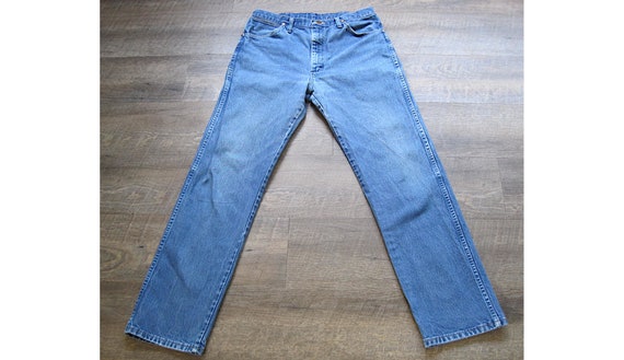 Vintage High Waist Wrangler Jeans / 34 x 32 Tag U… - image 1