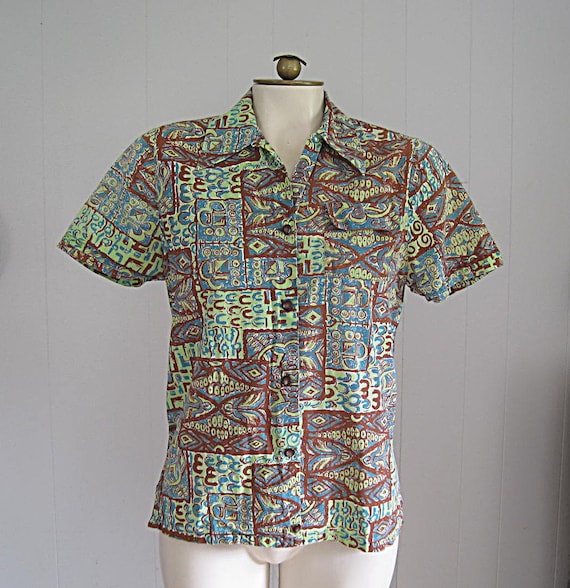 トップス special!!40s 50s vintage hawaiian shirt 1940s HAWAIIAN SHIRT Size M . . . . . #vintage