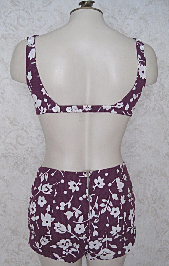 Vintage 1960s Bikini Swim Suit / 60s Two Piece Vi… - image 3