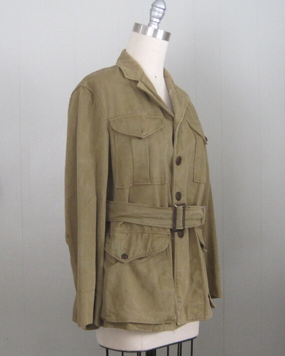 Vintage Boy Scout Jacket / 1920s 1930s Attached B… - image 4