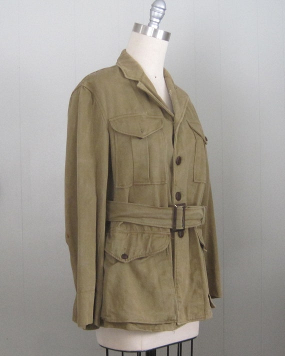 Vintage Boy Scout Jacket / 1920s 1930s Attached Buckl… Gem