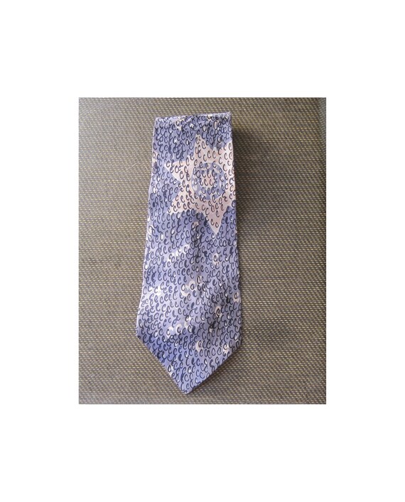 Vintage 1940s Men's Swing Tie / '30s '40s Wide Sil