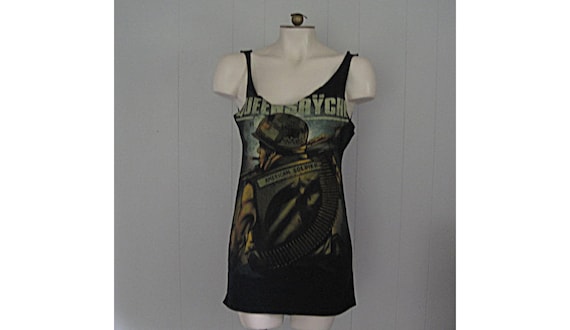 Vintage Queensryche Concert T-shirt / Upcycled He… - image 1