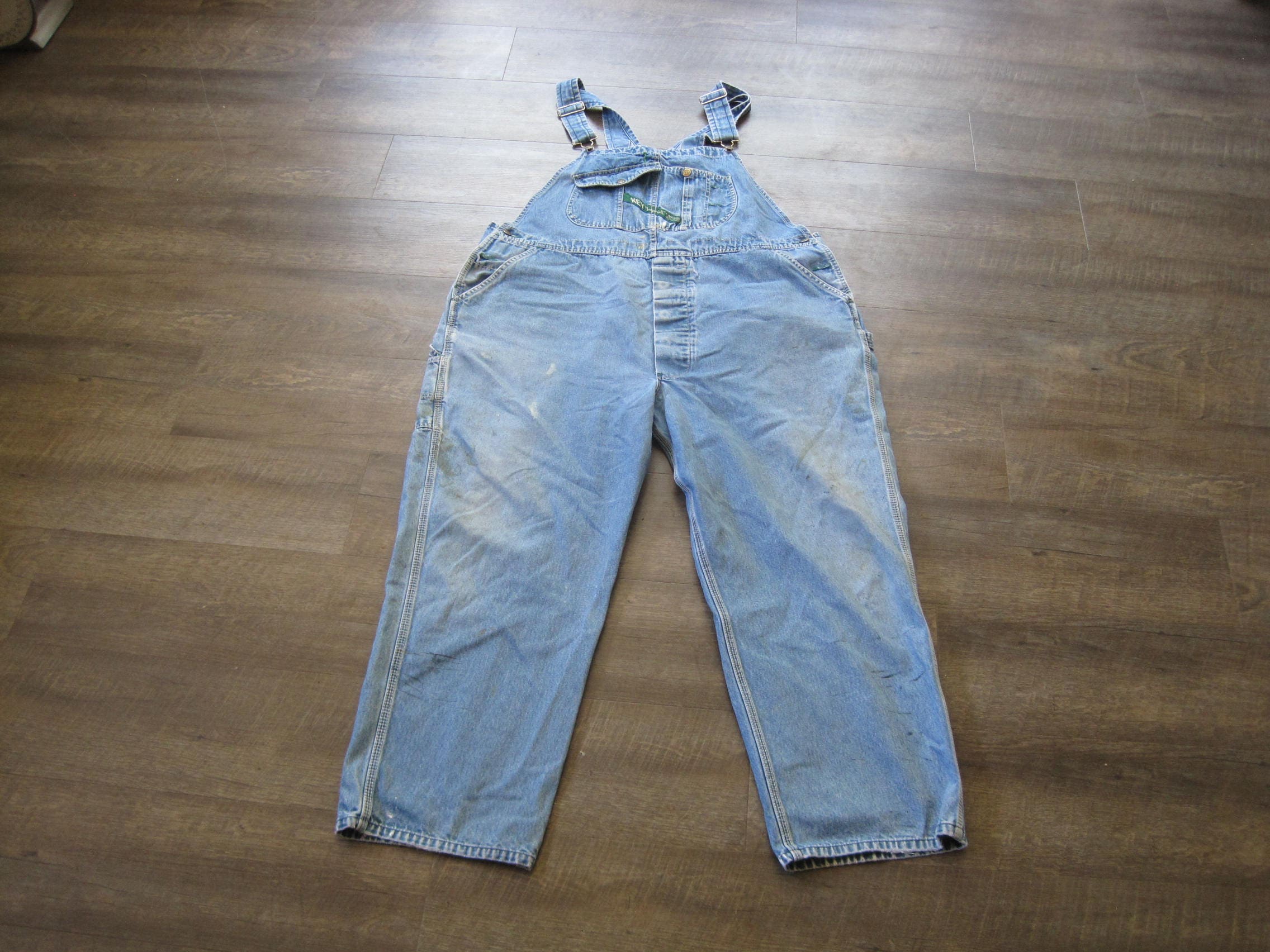 パンツ 1970's KEY overalls [deadstock] 1970'S DEADSTOCK KEY BROWN DUCK OVERALLS SIZE/36-28 - ROCK-A