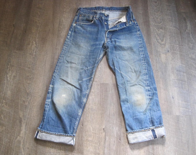 Vintage Foremost Selvedge Jeans 1950s Penney's JCP XS 24 X Etsy