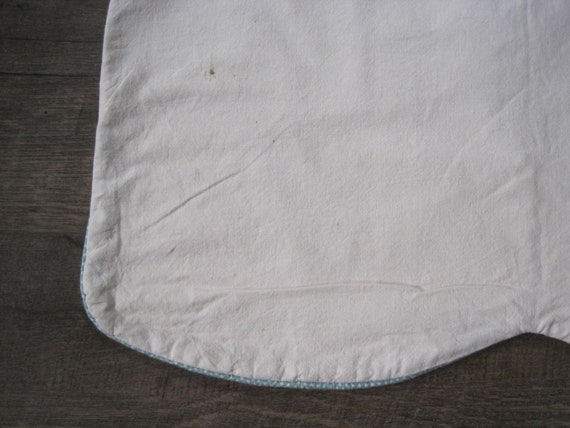 Vintage Hand Embroidered Laundry Bag Sunbonnet La… - image 9