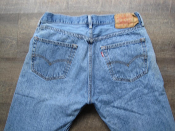 Levi 501 Vintage Jeans / Levis 501 Button Fly 34 … - image 5