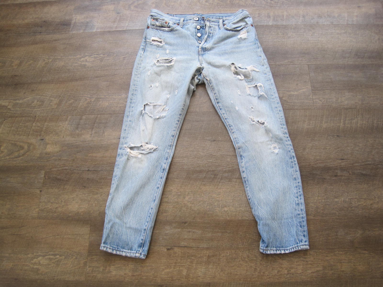 custom Levi's 1937 501 leather patch + Fitpic : r/rawdenim