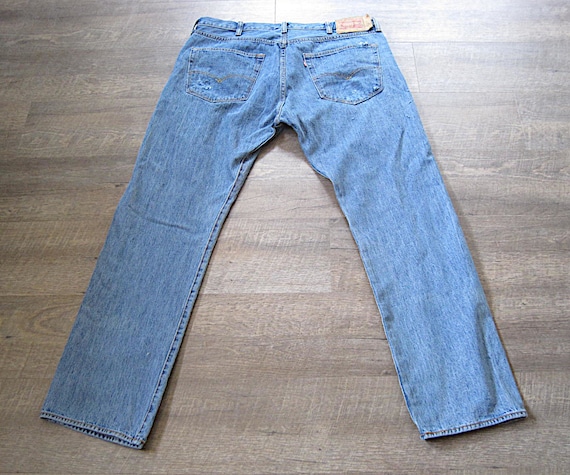 Vintage Levi's 501 Jeans / 40 x 34 Tag Levi Butto… - image 2