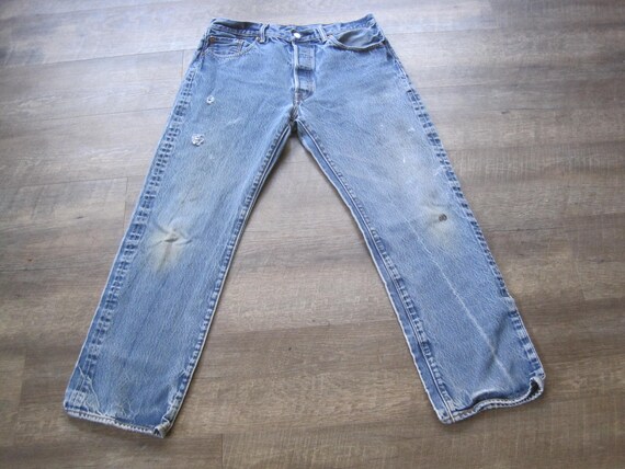 Levi's 501 Button Fly Jeans / 35 X 32 