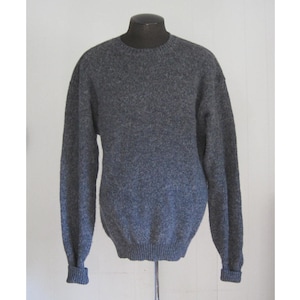 1990s Vintage Pendleton Wool Sweater / Men&#39;s Medium Pullover 80s 90s Vintage Boyfriend Sweater