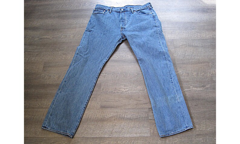 Vintage Levi's 501 Jeans / 40 x 34 Levi Button Fly Denim | Etsy