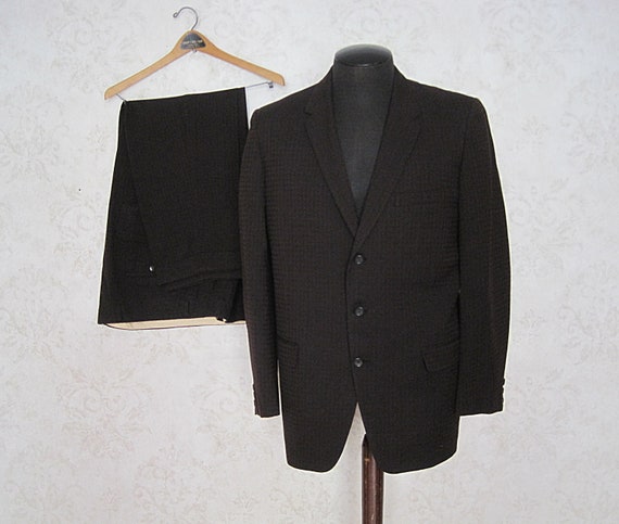 Vintage Charcoal Grey Gray Black Edwardian Tuxedo pants Very Nice 33 32 31 