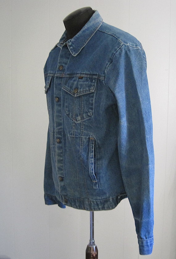 Vintage Key Imperial Denim Jacket / 1970s 80s Vin… - image 2