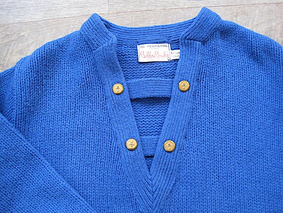 1950s Vintage Bobbie Brooks Wool Sweater / 50s 60… - image 6