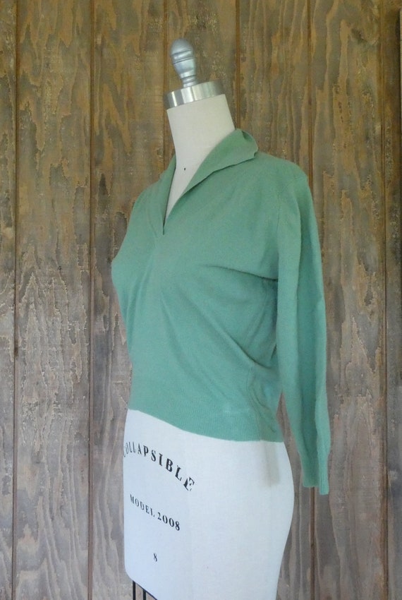 1950s Wool Pendleton Sweater - image 2
