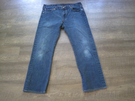 Levi's 501 Button Fly Jeans 36 x 30 Tag Vintage S… - image 1