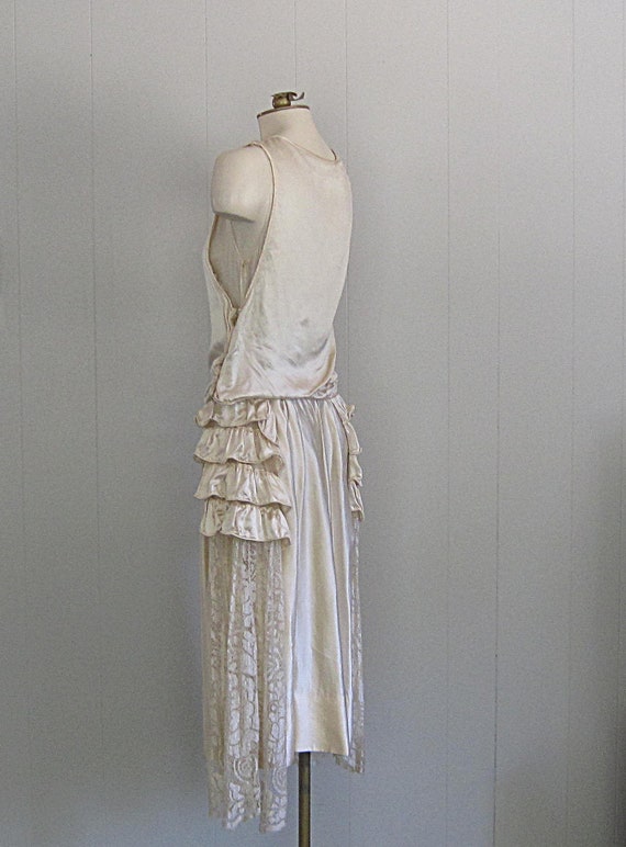 1920s Wedding Dress / Authentic Vintage '20s Ivor… - image 3