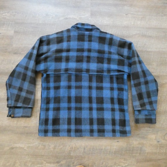 Vintage Buffalo Plaid Mackinaw Cruiser Jacket / 1… - image 6