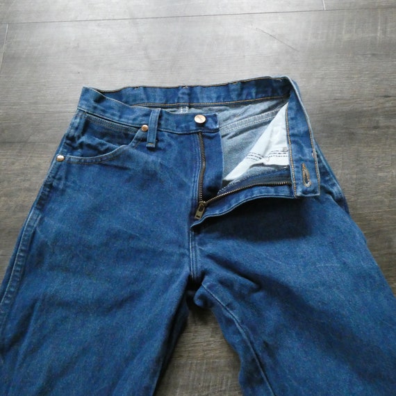 Vintage High Waist Wrangler Jeans / 80s 90s Denim… - image 3