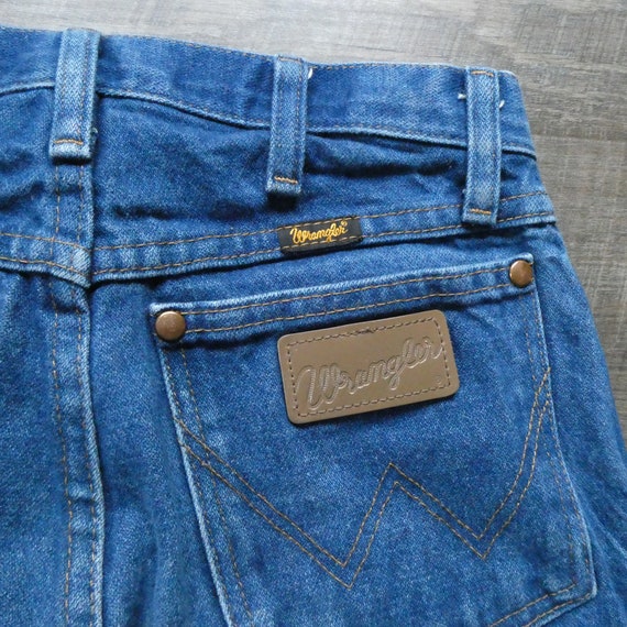 Vintage High Waist Wrangler Jeans / 80s 90s Denim… - image 7