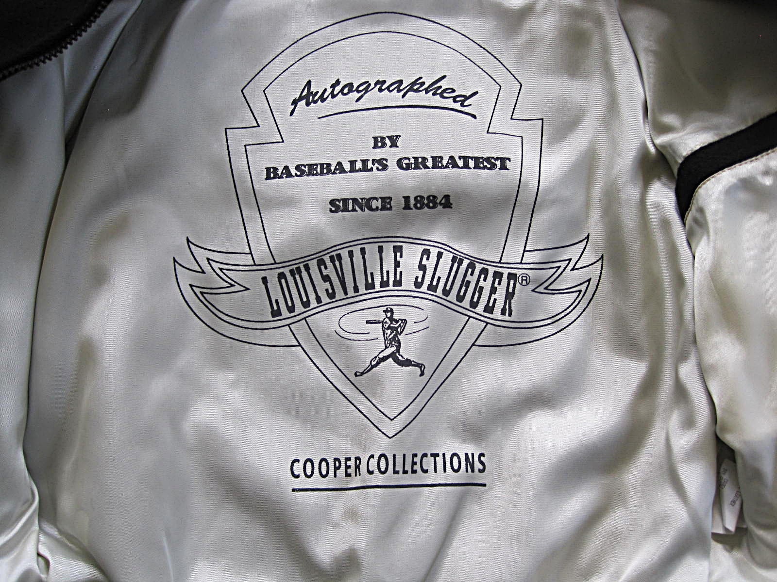 Vintage Louisville Slugger Baseball Jacket Large Dead Stock Varsity Faded