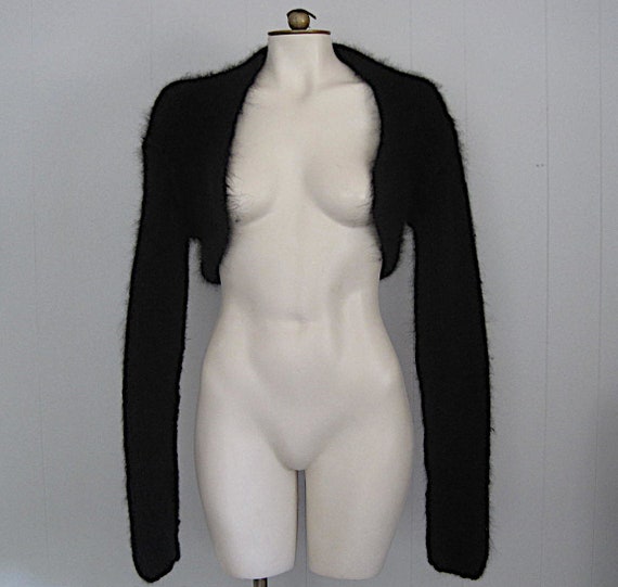 Vintage Donna Karan Black Label Angora Sweater / … - image 8