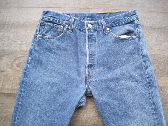 Vintage Levi's 501 Button Fly Jeans / Levis 501xx… - image 3