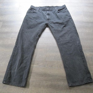 Vintage 90s Levi&#39;s 505 Black Jeans, 40x32