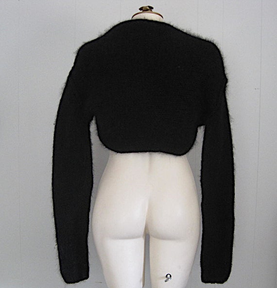 Vintage Donna Karan Black Label Angora Sweater / … - image 4